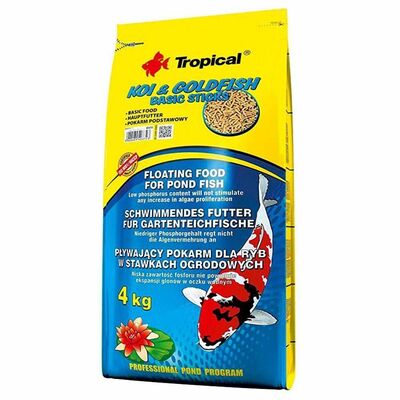 40372 Tropical Koi Japon Balığı Basic Sticks 4kg 50lt