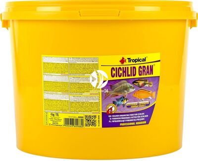 60459 Cichlid Gran ( Ciklid için granül yem ) 10lt 5,5kg