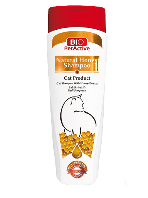 BioPetActive - BioPetActive Natural Bal ve Buğday Özlü Kedi Şampuanı 400ml