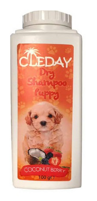 Cleday Dry Shampoo Coconut Berry Puppy Kuru Şampuan Yavru Köpek 100g