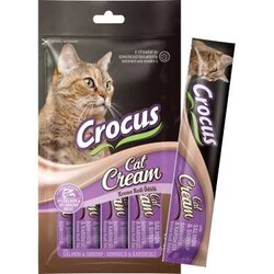 CroCus - Crocus Somonlu ve Karidesli Krema Kedi Ödülü 4*15 Gr