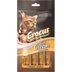 CroCus - Crocus Tavuklu Krema Kedi Ödülü 4*15 Gr