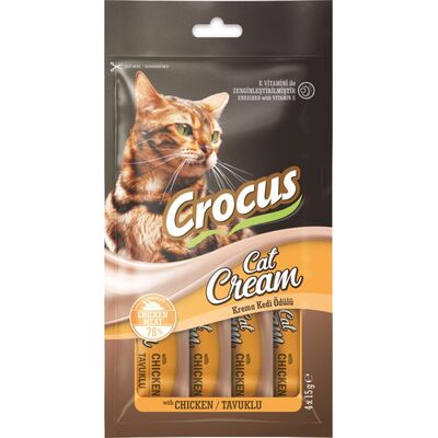 Crocus Tavuklu Krema Kedi Ödülü 4*15 Gr