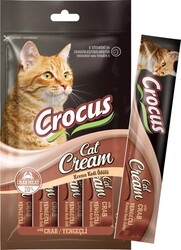 CroCus - Crocus Yengeçli Krema Kedi Ödülü 4*15 Gr