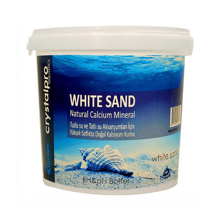 Crystalpro White Sand Kalsiyum Kumu 6 Kg Mercan Kumları Crystalpro