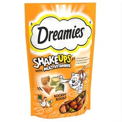 Dreamies - Dreamies Shake Ups Kümes Hayvanlı Kedi Ödülü 55 Gr