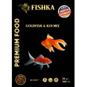 Fishka Goldfish Koi Mix 100ml 35gr 3mm