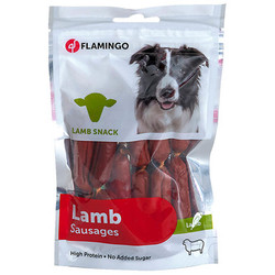 Flamingo - Flamingo Lamb Snack Kuzulu Sosis Köpek Ödülü 85g