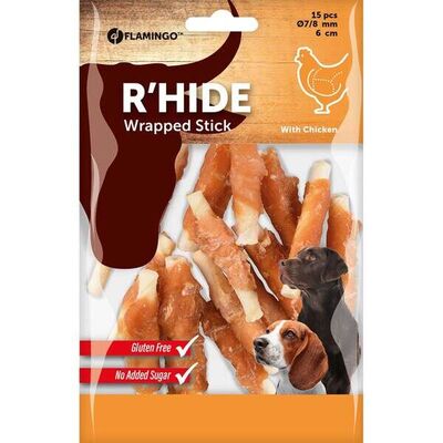 Flamingo R'hide Tavuk Sargılı Glutensiz Burgu Köpek Ödül Maması 65 gr