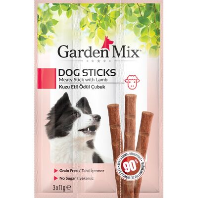 Gardenmix Kuzu Etli Köpek Stick Ödül 3x11gr 