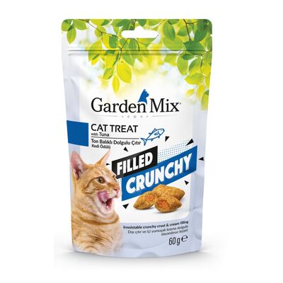 Gardenmix Ton Balıklı İçi Dolgulu Kedi Ödülü 80Gr