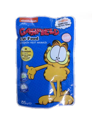 Garfield Somonlu Yetişkin Kedi Maması 85gr 