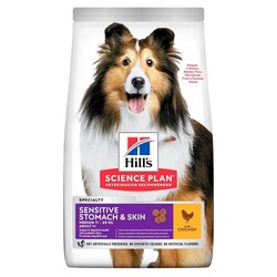 Hills - Hills Sensitive Skin Tavuklu Yetişkin Köpek Kuru Maması 2.5 Kg