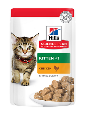 Hills SP Tavuklu Yavru Kedi Pouch Kedi Maması 12x85gr