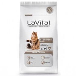 LaVital - LaVital Kısırlaştırılmış Kuru Kedi Maması (Sensitive adult) Somonlu 1,5 Kg