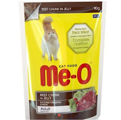 ME-O Dana Etli Kedi Yaşmama 80gr