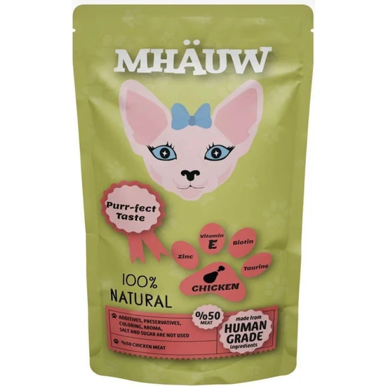 Mhauw Tavuklu 80 gr pouch