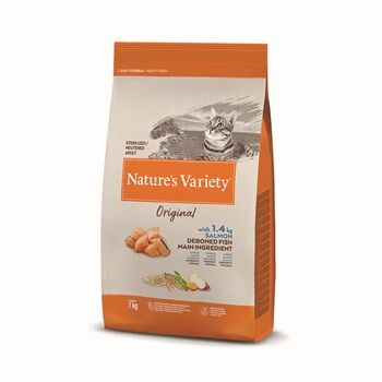 Natures Variety Cat Sterilized Salmon 7kg