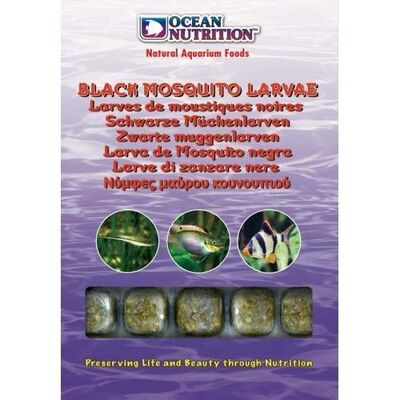 Ocean Nutrition Frozen Black Mosquito Larvae Siyah Sivrisinek Larvası 100gr