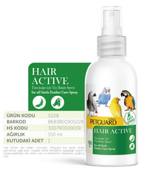 Pet Pretty - Petguard Kuş Vit Hair Active 150ml 