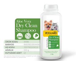 Pet Pretty - Petguard Aloe Vera Kuru Toz Şampuan Kedi Köpek 150gr