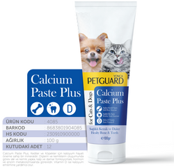 Pet Pretty - Petguard Calcium Paste Plus Kedi Köpek Paste 100gr