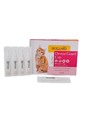 Petguard Derma Guard 1-7 Cat 5*1 Ml