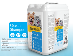 Pet Pretty - Petguard Okyanus Sıvı şampuan Kedi Köpek 5 lt