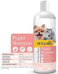 Pet Pretty - Petguard Pupkit Sıvı Şampuan Kedi Köpek 400ML