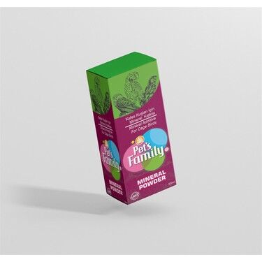 Pets Family Kuş Mineral Powder 30ml