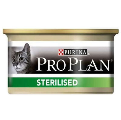 ProPlan Sterilised Ton Balık&Somonlu Kedi Konserve 85gr