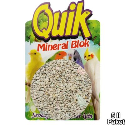 Quik Mineral Blok 5'li