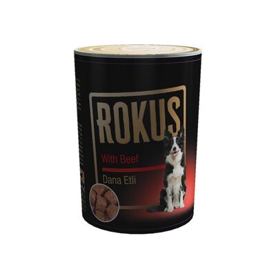 ROKUS Dana Etli Köpek Konservesi 410gr