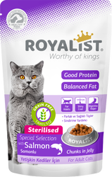 Royalist Sterilised Salmon Pouch 85gr