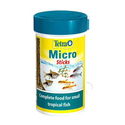 Tetra Micro Sticks - Küçük Ağızlı Tropikal Balık Yemi 45g/100 ml