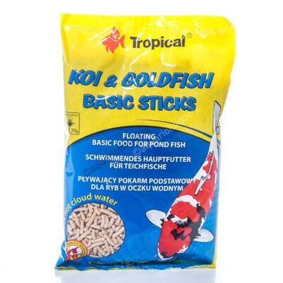 Tropical 40374 Koi Japon Balığı Temel Çubuk Yem 90gr