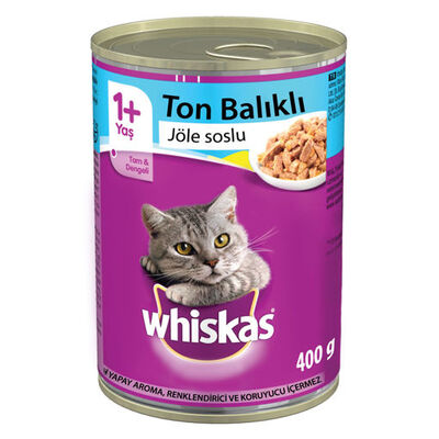 Whiskas Jöleli Balıklı Kedi Konservesi 400gr